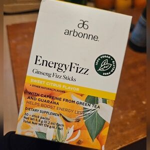 Arbonne Energy Fizz - sweet citrus flavor